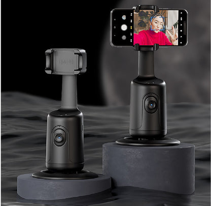 360 Degree  Ai Intelligent Humanoid Recognition And Face Tracking Phone Holder for your Social Live Stream